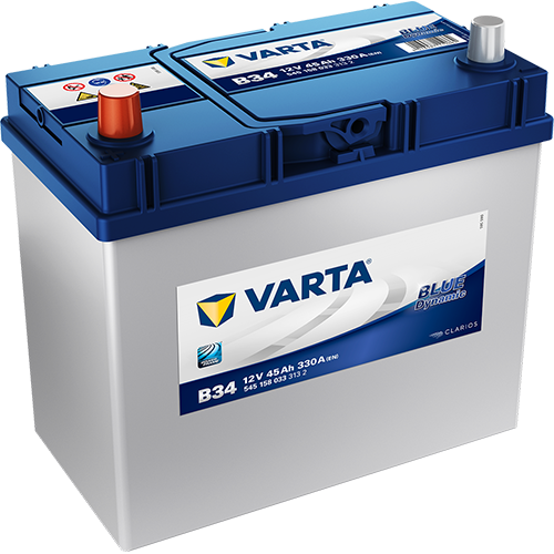 Varta 12v 45 AH B34 Blue Dynamic