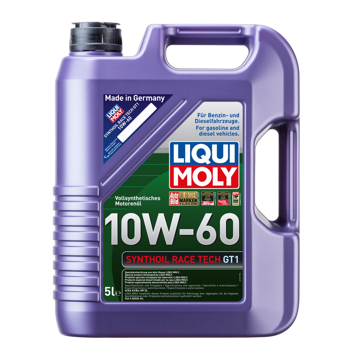 Liqui Moly Synthoil Race Tech GT1 10W-60 5L