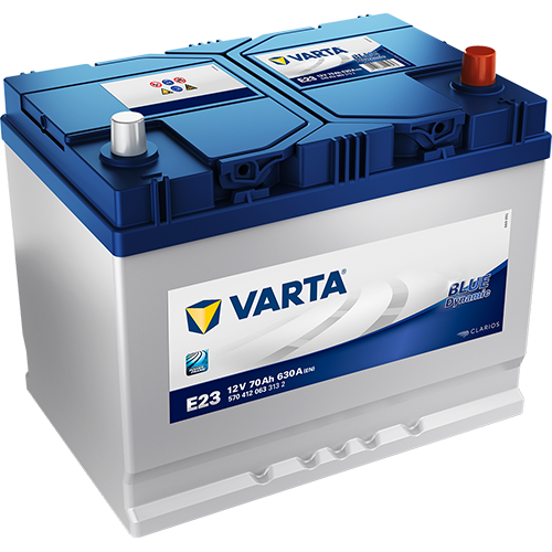 Varta 12v 70 AH E23 Blue Dynamic