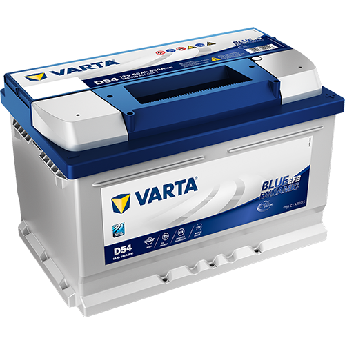 Varta 12v 65 AH Blue Dynamic EFB Düz