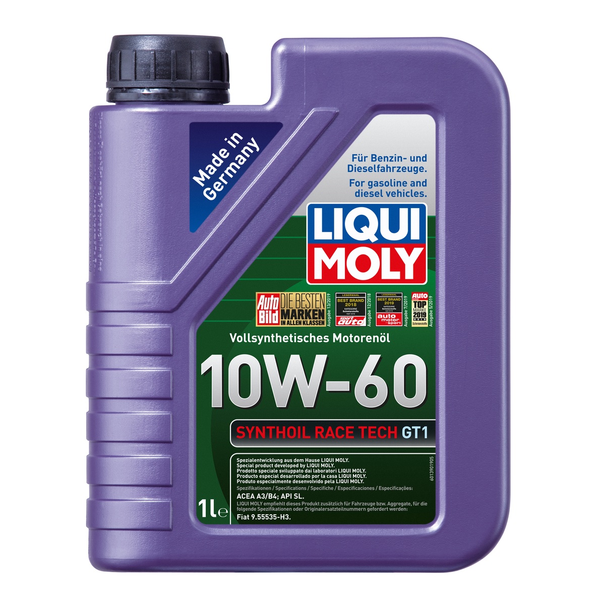 Liqui Moly Synthoil Race Tech GT1 10W-60 1L