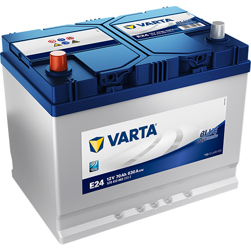 Varta 12v 70 AH E24 Blue Dynamic