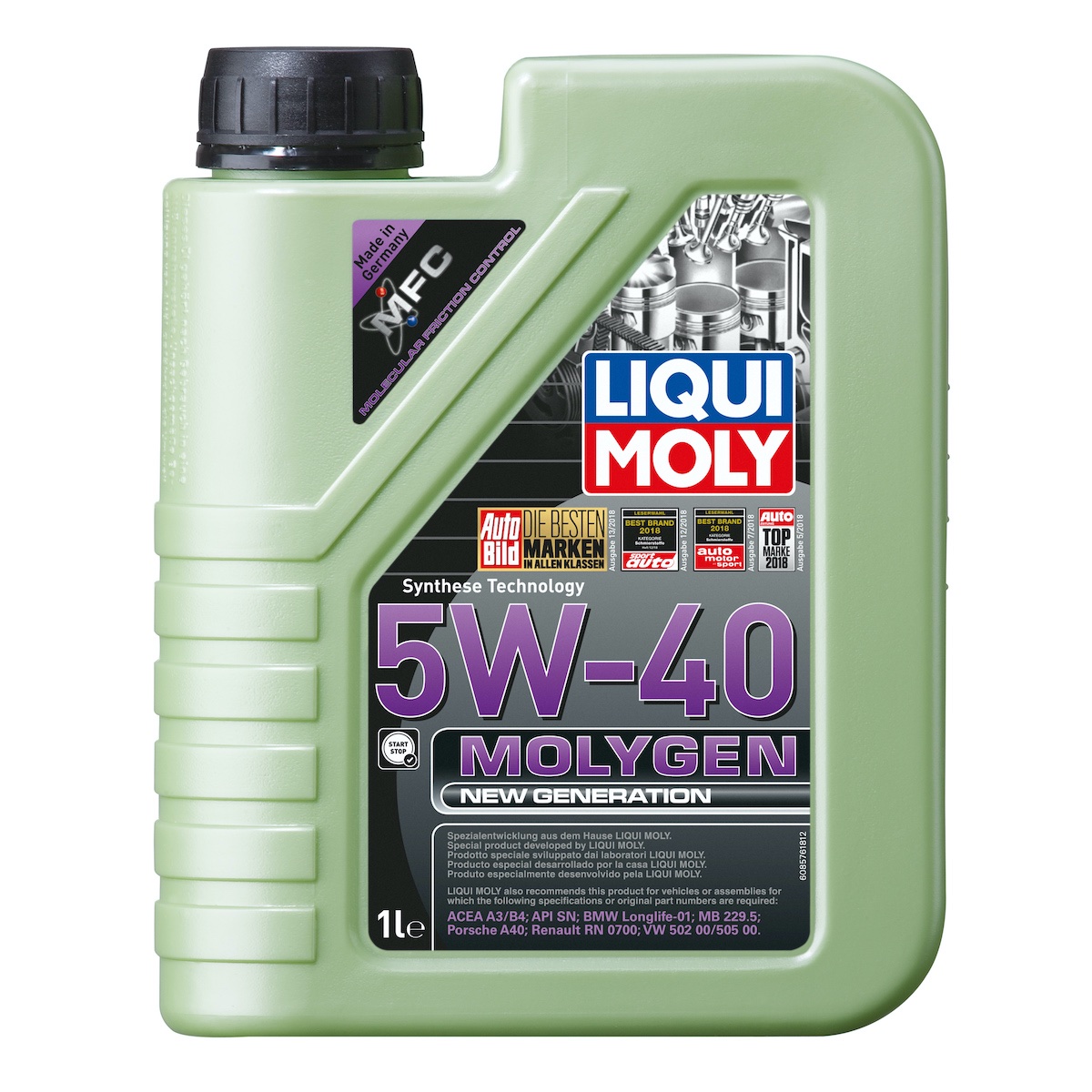 Liqui Moly Molygen New Generation 5W-40 1L
