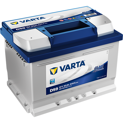 Varta 12v 60 AH D59 Blue Dynamic