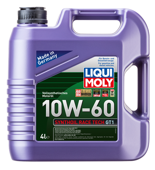 Liqui Moly Synthoil Race Tech GT1 10W-60 4L