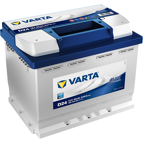 Varta 12v 60 AH D24 Blue Dynamic