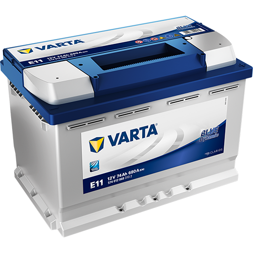 Varta 12v 74 AH E11 Blue Dynamic