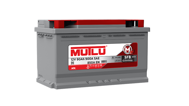 Mutlu 12v 90 AH LS4 TERS