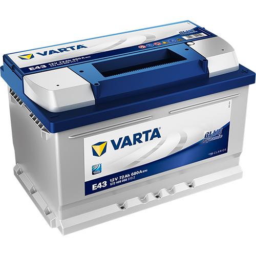 Varta 12v 72 AH E43 Blue Dynamic