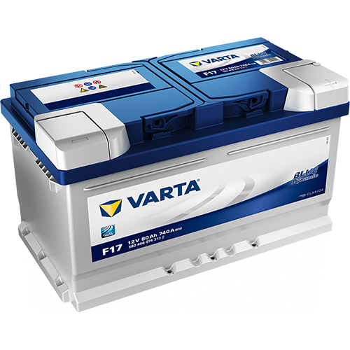 Varta 12v 80 AH F17 Blue Dynamic